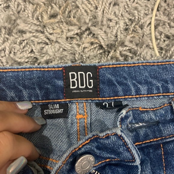 Urban Outfitters BDG slim straight zipper jeans - Picture 3 of 4